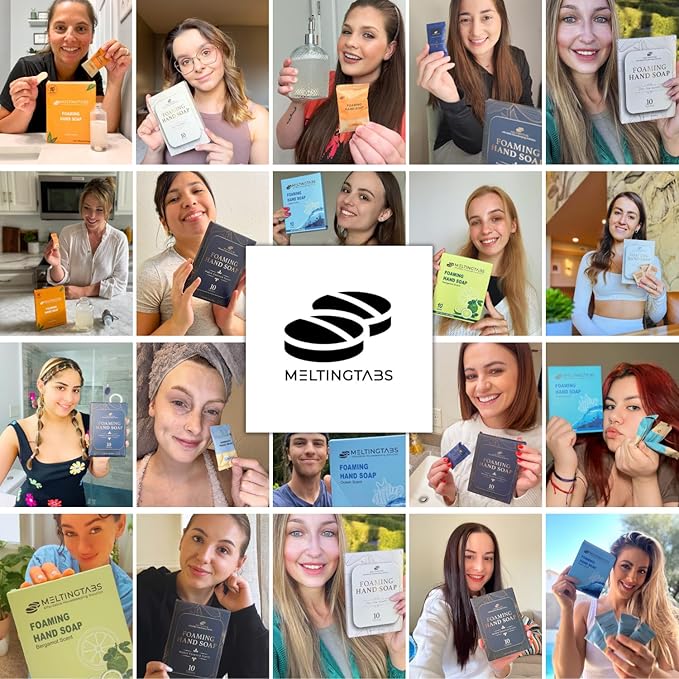 Foaming Hand Soap Tablets Refill Zen Tea Scent