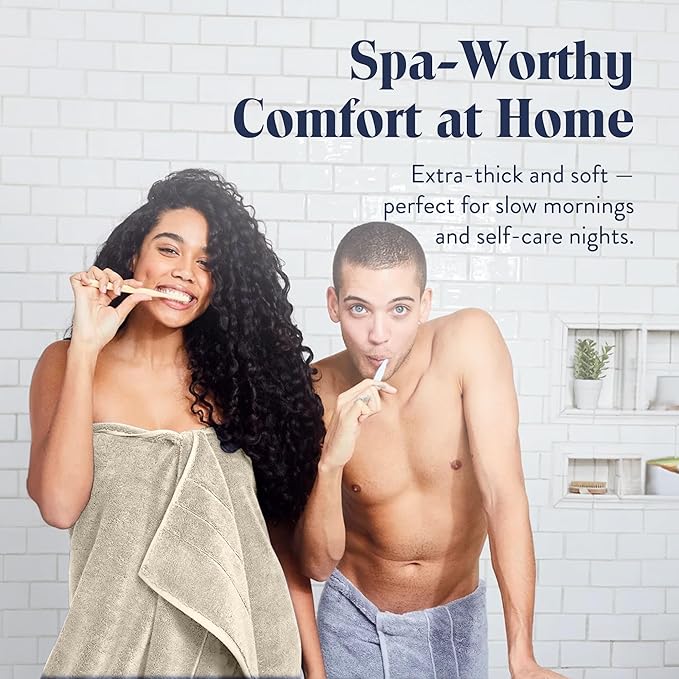 Brooklinen Super-Plush Bath Sheets (Vanilla)