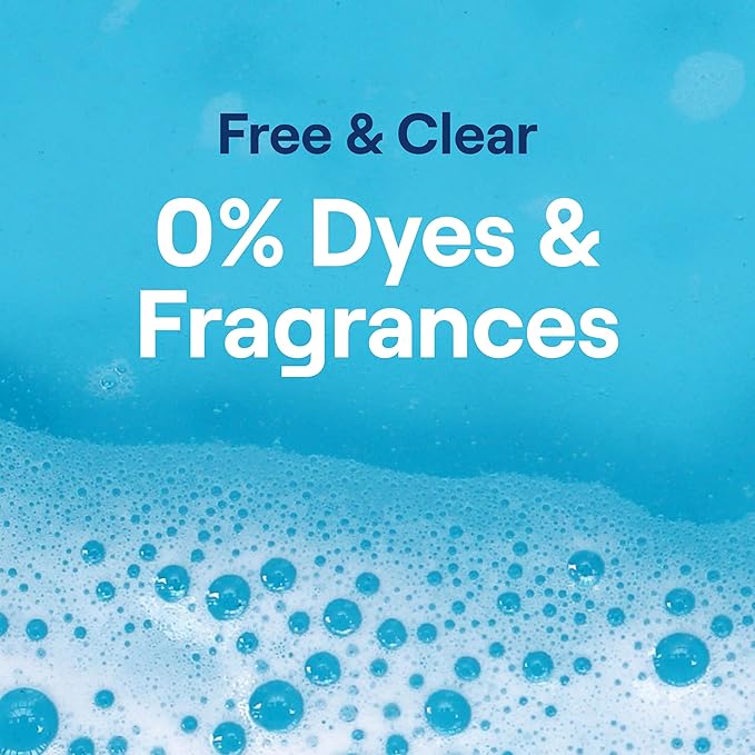 Seventh Generation Dish Liquid Soap Refill Free & Clear Dish Soap for sensitive skin 50 oz, Pack of 3