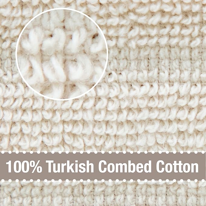 All-Clad Solid Kitchen Towels: Highly Absorbent, Super Soft Long Lasting - 100% Cotton, 17"x30" Tea Towels for Cleaning & Drying Dishes, Pans, Glassware, or Countertops, (2-Pack), Almond