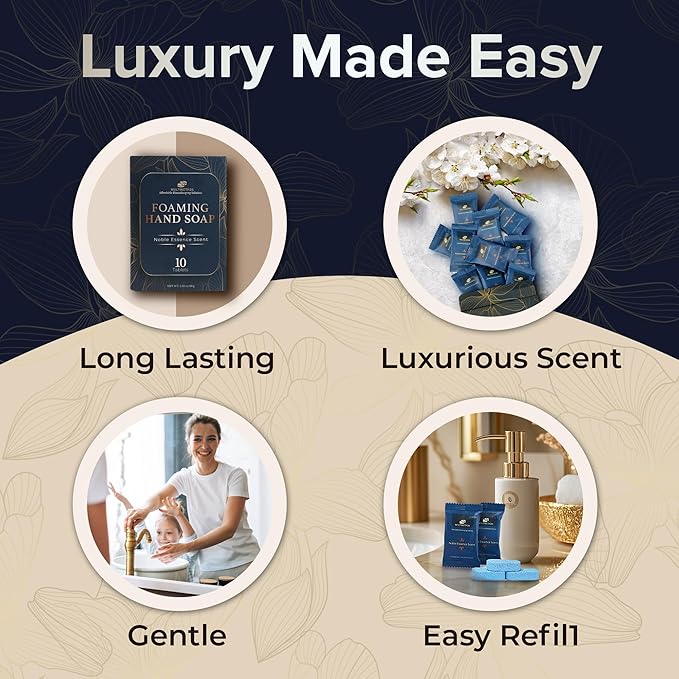 Foaming Hand Soap Tablets Refill Hotel Lobby Scent