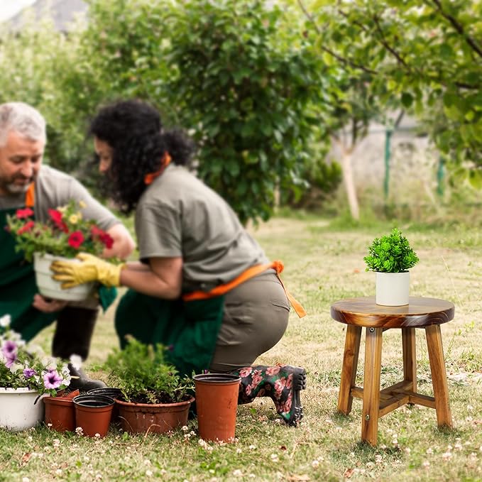 ENKEZI Shower Foot Rest 12 in - Shower Stool for Shaving Legs, Small Corner Bathroom Bench Suitable for Small Shower Spaces - Bath Seat, Spa Foot Rest Shaving Stool