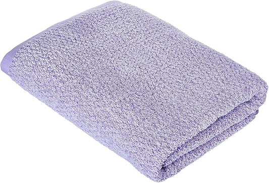 Everplush Diamond Jacquard Quick Dry Bath Towel,2Pack,Lavender