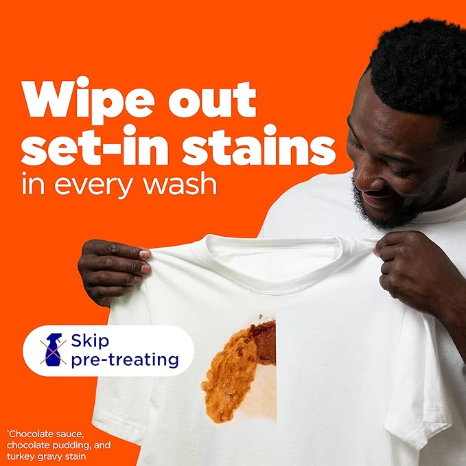 Tide Ultra Oxi Boost Liquid Laundry Detergent, 132 fl oz, 94 Loads, Advanced Stain Remover, Laundry Detergent Liquid with Extra Oxi Power