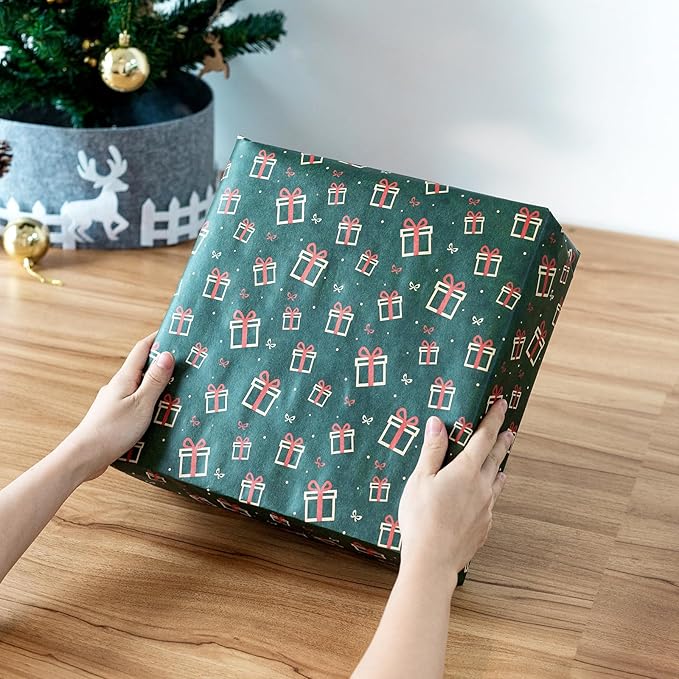 12x12x4 Inches Large Gift Boxes with Lids 10 Pack Extra Deep Square Shirt Clothes Scarf Box for Christmas Presents, Holidays, Birthday, Wedding Gift Wrapping White