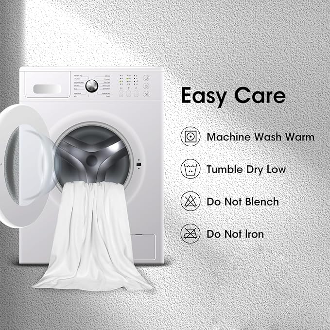 JML Extra Large Bath Towels, 2 Pack, 30"x60" - 350GSM, Fleece Towel Set - Oversized, Soft, Absorbent, Lint Free, No Fading, Perfect for Bathroom, Shower, Suana, Gym, Pool, Hotel, SPA, Fleece Grey