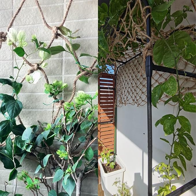 5mm Jute Twine, 164 Feet Braided Jute Rope, Heavy Duty and Thick Twine Rope for DIY Artwork, Bundling, Home Decor, Gardening Applications (5MM 164FT)