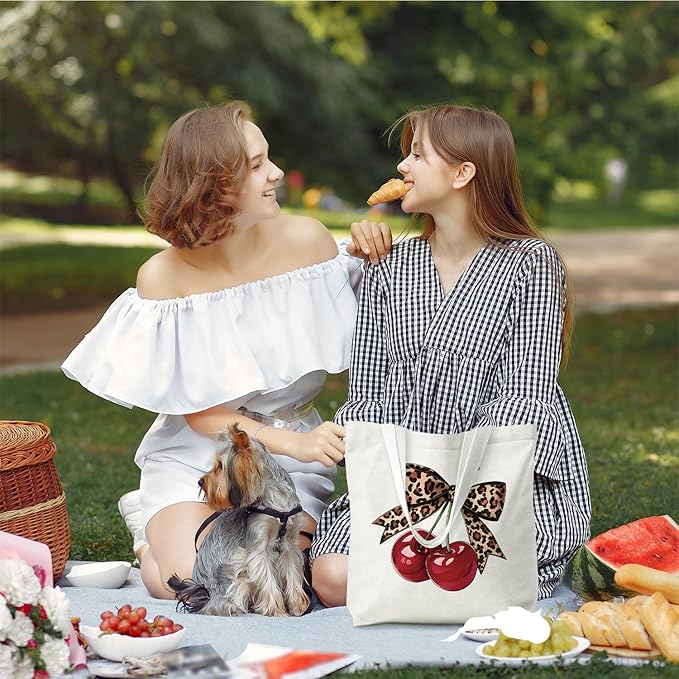 Leopard Print Tote Bags, Tote Bags for Women, Gife for Waoman, Reusable Shopping Bags