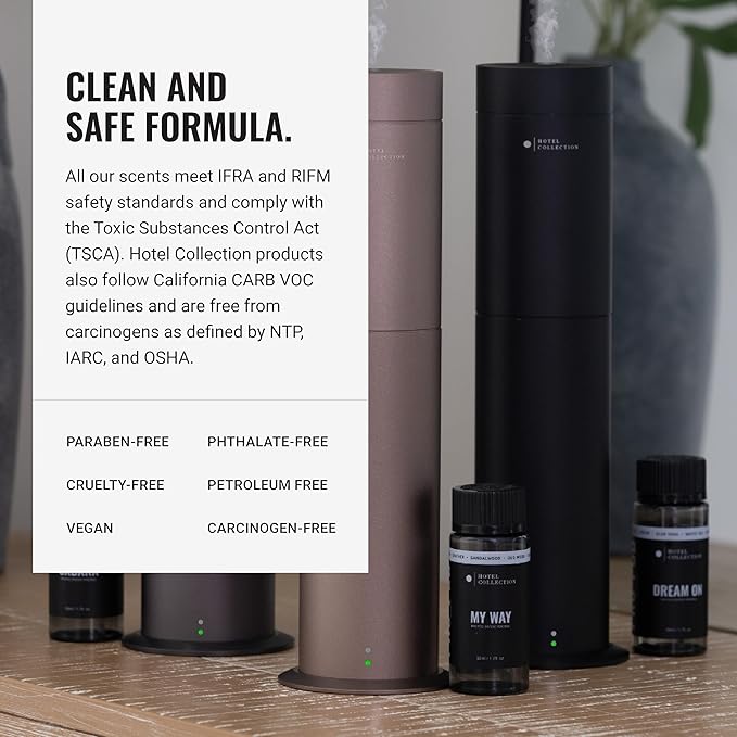 Hotel Collection-Studio Pro Essential Oil Diffuser-600 sq ft Coverage-Cordless & Portable with Remote-Cold-Air Diffusion Technology Plus Oil-My Way Pro-Pod-Aromatherapy Essential Fragrance Oil