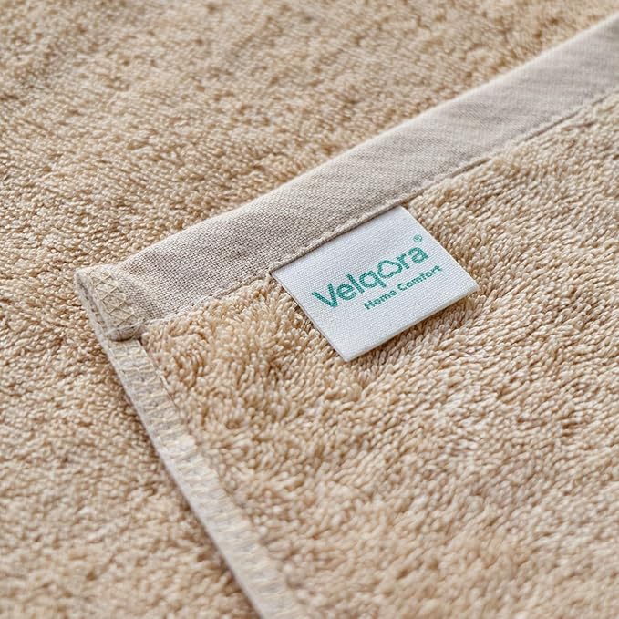 Cotton Bath Towel – Large 30x60 Inches, Soft, Thick & Absorbent Towel for Bathroom, Spa, or Home Use (Beige, 2 Pack – 30"x60")