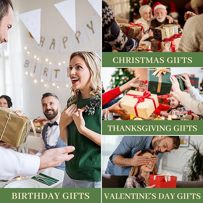 Sandalwood Scented Candle - 10.58 oz Natural Soy Wax with 3 Wicks, 50-Hour Burn Time Aromatherapy Candle for Home & Relaxation, Christmas Gift for Women & Men