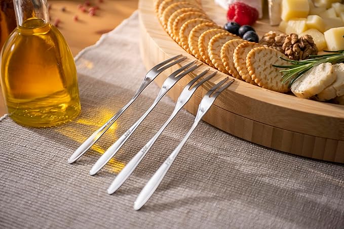 ChefSofi Charcuterie Cheese Board and Platter Set - Made from Bamboo Wood - US Patented 16 inch Cheese Cutting Board and Knife for Entertaining and Serving - 4 Knives - 5 Bowls - 2 Markers - 4 Forks