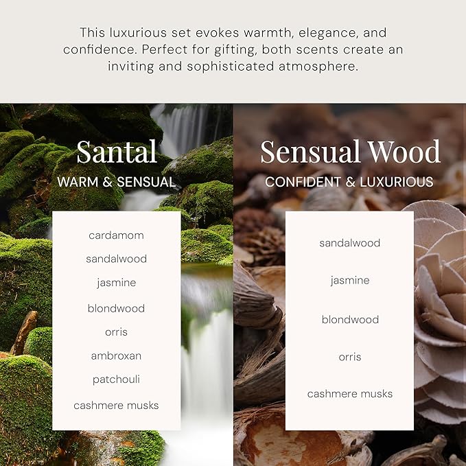 Air Esscentials 'The Mini' Gift Set, Mini Essential Oil Diffuser Kit for Home, Rechargable & Waterless Small Oil Diffuser, Covers 300 Sq. Ft. Coverage, Luxury Collection