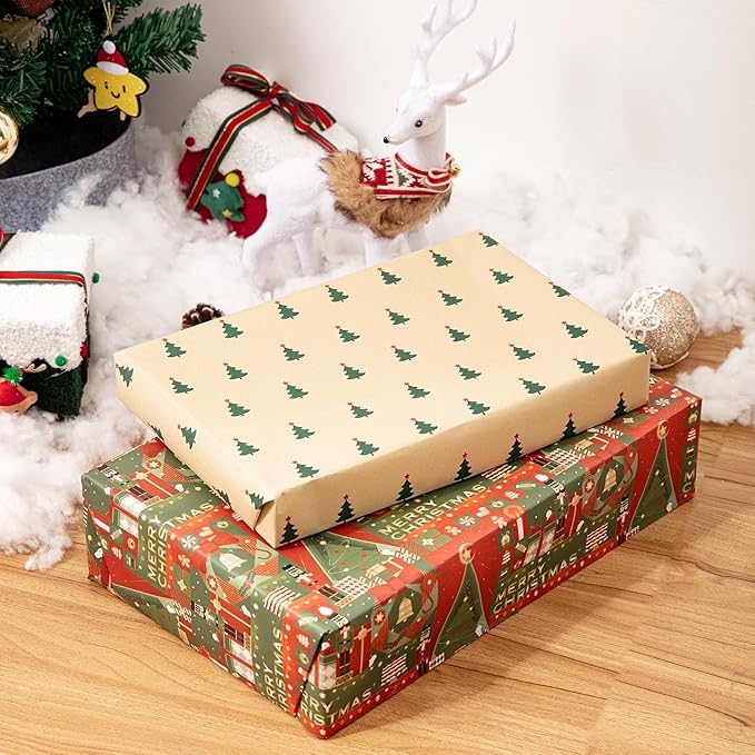 Mefleet 12 Pack Gift Boxes with Lids Assorted Sizes - 6 Extra Deep 17x11x4 & 6 Large 14.25x9.5x2 Inches White Shirt Clothes Robe Sweater Box for Wrapping Christmas Presents, Holidays Gift