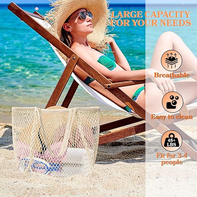 Ofiray-home Cotton Christmas Tote Bag for Woman, Reusable Mesh Grocery Bags with Handles, Greeting Card, Ideal Xmas Gift