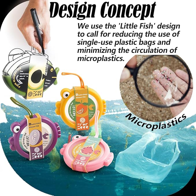 Avocado Saver, Onion Storage Container Set of 4, Reusable Fridge Bin for Garlic, Lemons, Potatoes, Food Fresh Keeper & Organizer