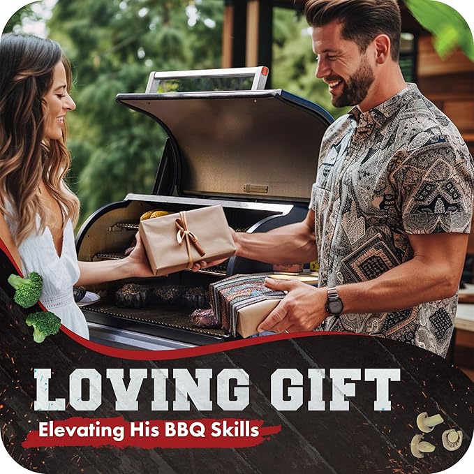 KITCHEN PERFECTION XL Silicone Smoker Oven Gloves -Extreme Heat Resistant BBQ Gloves -Handle Hot Food Right on Your Grill Fryer & Pit | Waterproof Oven Mitts Grill Gloves |Superior Value Set+3 Bonuses