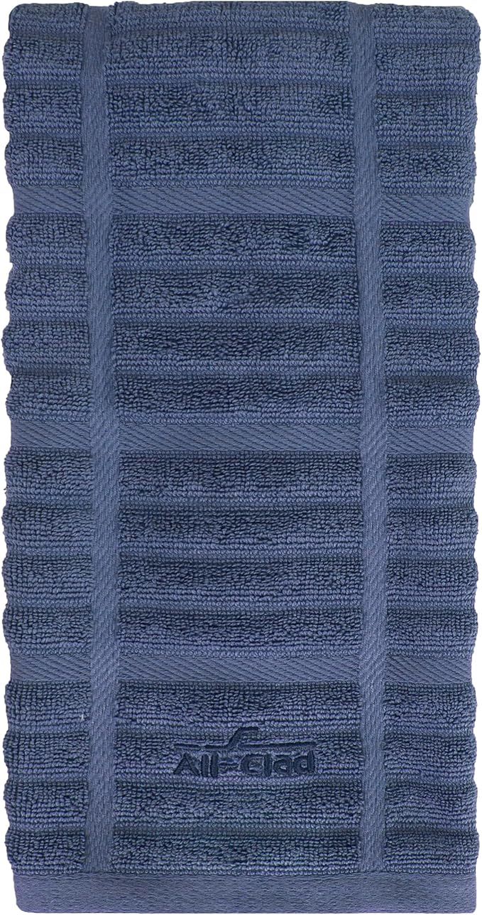 All-Clad Solid Kitchen Towel, 1-Pack, Indigo
