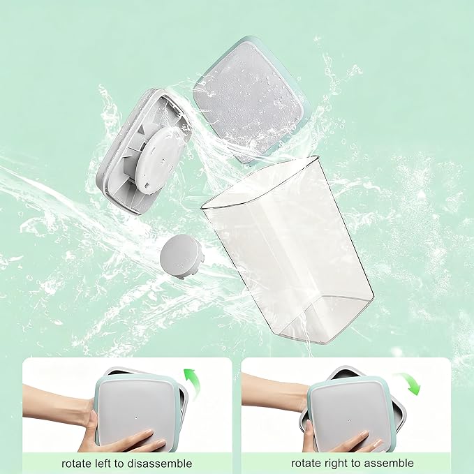 Airtight Food Storage Container with Pop Lid & 130ml Scoop, 4L/4.2qt BPA-Free Cereal, Rice, Flour, Pasta & Snack Container, Stackable & Durable,Kitchen Pantry Organizer