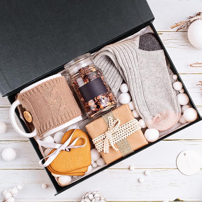 Aimyoo Galaxy Black Magnetic Gift Boxes with Lids 10.5x7x3 in, Medium Bridesmaid Groomsman Proposal Box, Rectangle Collapsible Box for Present Graduation Birthday Storage 5 Pack