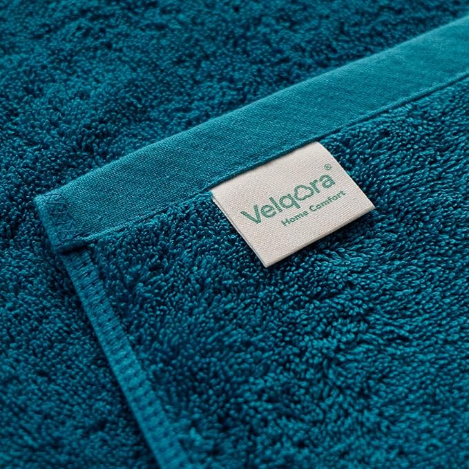 Cotton Bath Towel – Large 30x60 Inches, Soft, Thick & Absorbent Towel for Bathroom, Spa, or Home Use (Blue, 2 Pack – 30"x60")