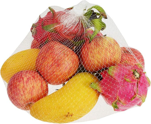 Hedume 200 Pack Plastic Mesh Bags, Produce Bags, Mesh Storage Food Bags for Grocery Shopping & Storage of Fruit Vegetable seadfood & Garden Produce