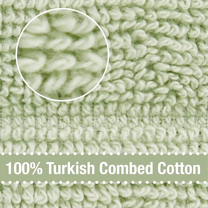 All-Clad Solid Kitchen Towels: Highly Absorbent, Super Soft Long Lasting - 100% Cotton, 17"x30" Tea Towels for Cleaning & Drying Dishes, Pans, Glassware, or Countertops, (2-Pack), Fennel