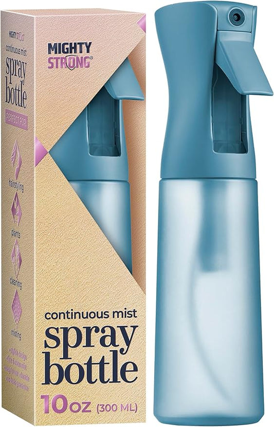 10 OZ Continuous Spray Bottles - Ultra Fine Mist Sprayer | Water Spray Bottle For Hair Stuff, Mister Spray Bottle For Plants Mister | Hair Spray Bottles For Hairstyling, Cleaning, Salons