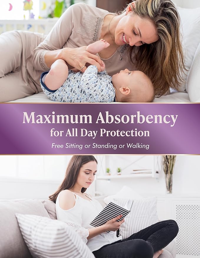 AIRCUTE Washable Urinary Incontinence Underwear for Women Absorbent Seamless High Waist Leak Protective Panty 3 Pack