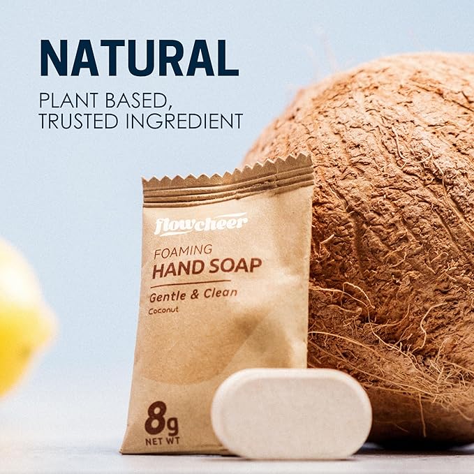 Foaming Hand Soap Refill Tablets, 12 Pack (Makes 12 x 9 fl oz), Eucalyptus Scent Hand Soap Tablets, Fresh & Clean Handwash, No Plastic Bottle