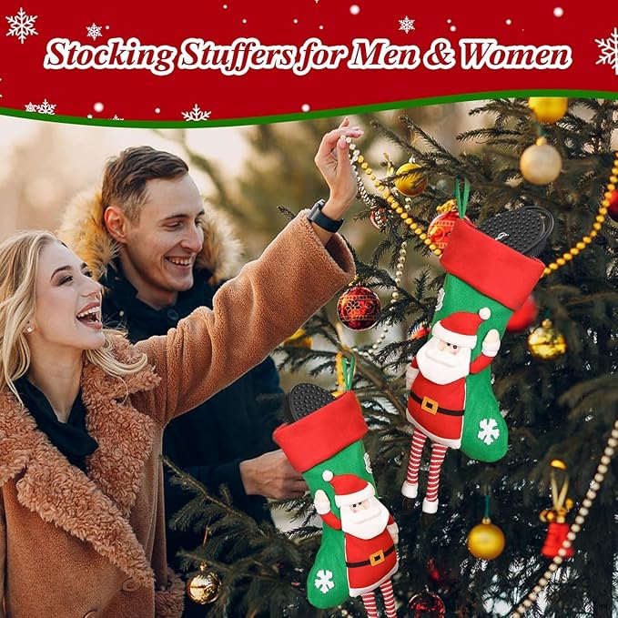 2 Packs Silicone Body Scrubber, Food-Grade Body Scrubber for Men & Women, Exfoliating Silicone Loofah for Sensitive Skin, Stocking Stuffers for Men & Women-The Most Popular Christmas Gifts