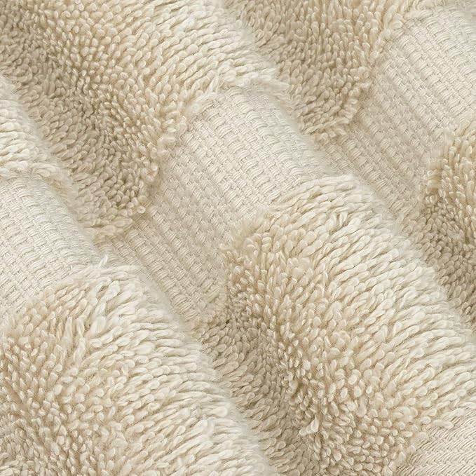 Chakir Turkish Linens 100% Cotton Premium Turkish Towels for Bathroom | 27'' x 54'' (4-Piece Bath Towels - Beige)