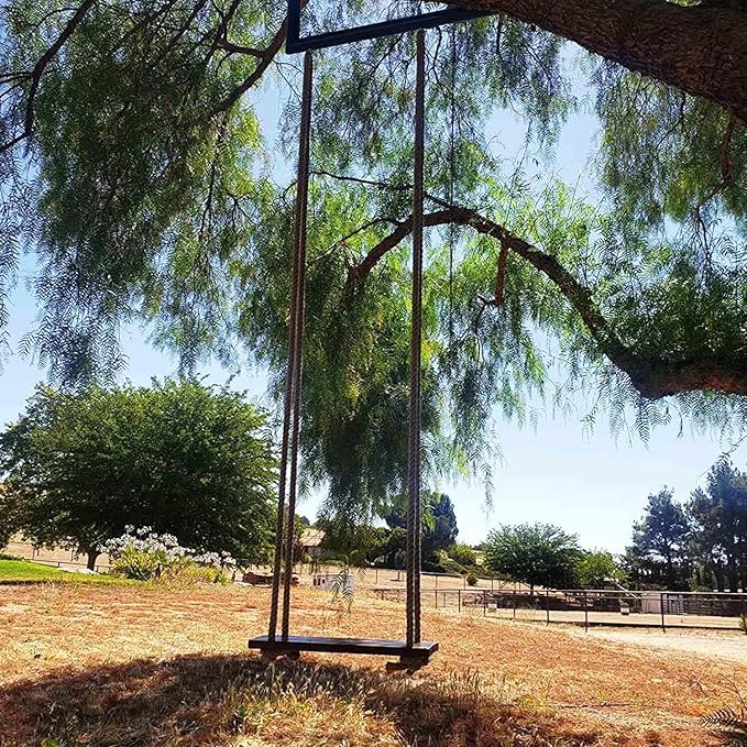 3/4 Inch Natural Jute Rope, 150 Feet Thick Hemp Rope, 4 Strands Twisted Manila for Crafts, Railings, Hammock, Nautical, Home Decorating, Indoor/Outdoor Use