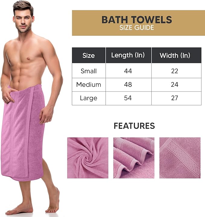 Utopia Towels 4 Pack Premium Bath Towels Set, 27 by 54 Inches, 100% Ring Spun Cotton 600GSM, Lightweight and Highly Absorbent Quick Drying Towels, Perfect for Daily Use, Pink