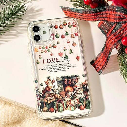 6 Rolls PET Washi Tape Stickers Set,Christmas Washi Tape for Journaling,Winter Aesthetic Stickers for Scrapbook Supplies,Junk Journal,Planner(Christmas Diary)