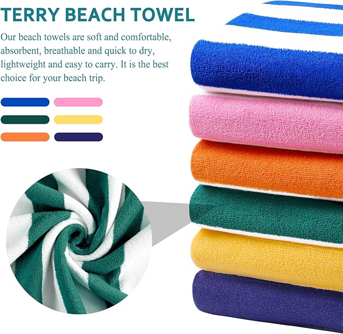 2 Packs Extra Large Beach Towel Bath Towel 72*40 Set Bathroom Sheets Oversized Quick Dry Soft Thick Xl Big Giant Microfiber Terry Bulk Blanket Clearance Absorbent Turkish Toallas De Playa NOT Cotton