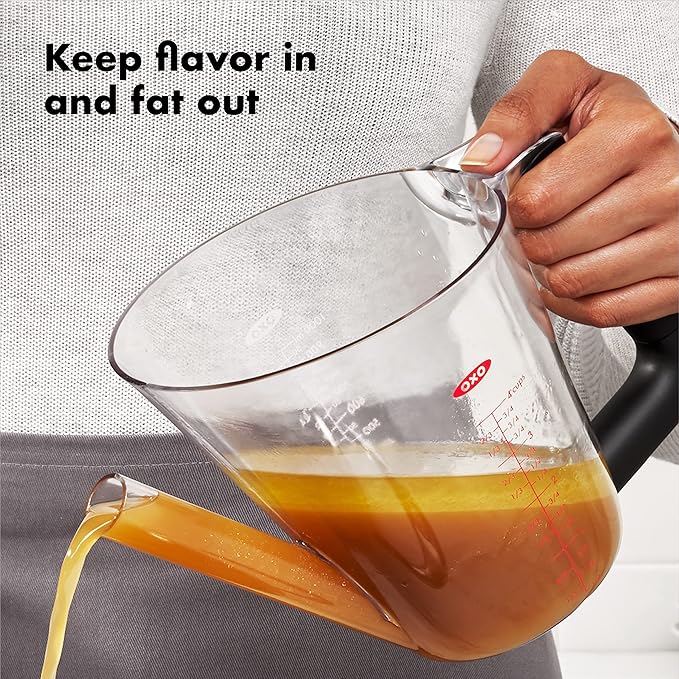 OXO Good Grips 4 Cup Fat Separator, Clear