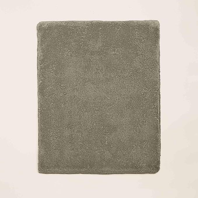 Italic Ultraplush 100% Australian Cotton Towels - Set of 2 Luxury Bath Towels, Quick Dry Plush and Absorbent, Heavy Duty Large Bath Towels, 800GSM Towels for Bathroom & Spa (Green)