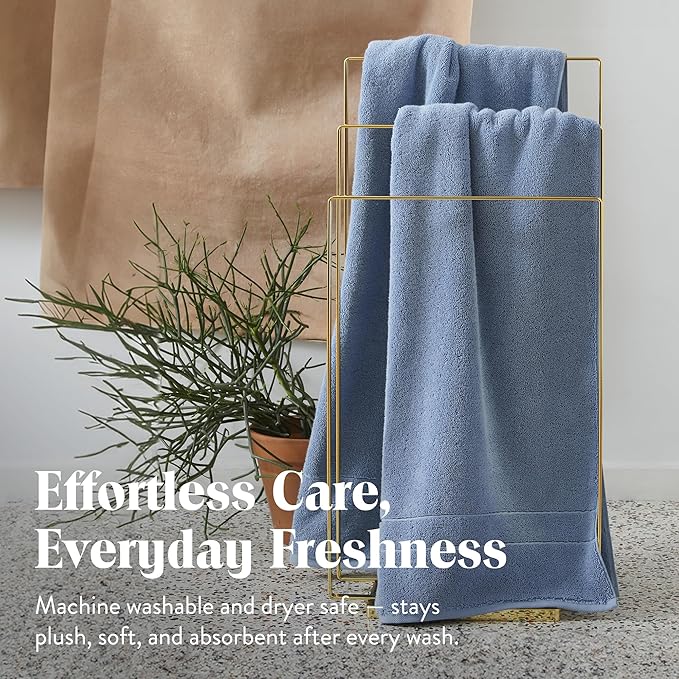 Brooklinen Super-Plush Bath Sheets (Ocean)
