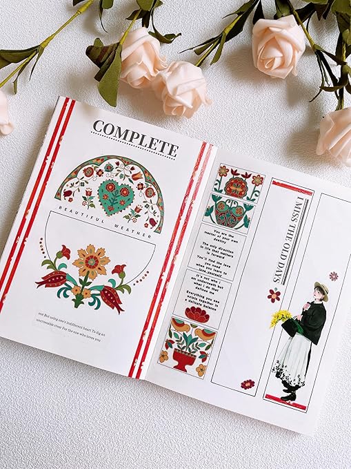 WT Twilight Zone Wide PET Tape, Single Roll, Original Designs, Modern Fashion Girls Decorative Tape for Journals, Scrapbooks, Bujo, DIY Crafts