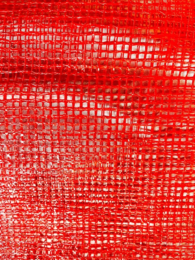 St. Boniface Bag Company | Red Mesh Bags | Size: 12 X 20" | Potato Storage | Onion Bag | Vegetable Bag | Reusable Produce Bag | Heavy Duty Grocery Mesh Bags | 10 LBS CAPACITY (50)