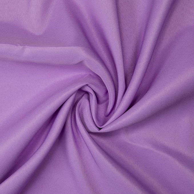 Gee Di Moda Rectangle Tablecloth - 70 x 120 Inch Lavender Table Cloth for 6 or 8 Foot Rectangle Table - Heavy Duty Washable Fabric - for Buffet Table, Holiday Party, Dinner, Wedding & Baby Shower