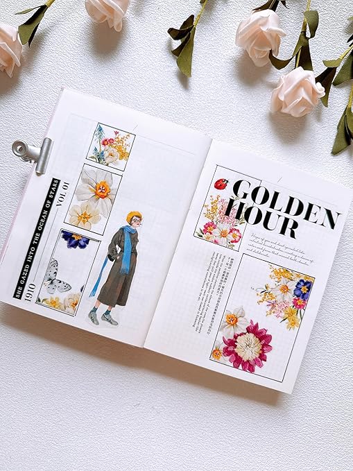 WT First Encounter Wide Washi Tape, Single Roll, Original Designs, Fashion Girls Decorative Tape, Modern Character Figures for Journaling, Bujo Planner Supplies, DIY Paper Tape