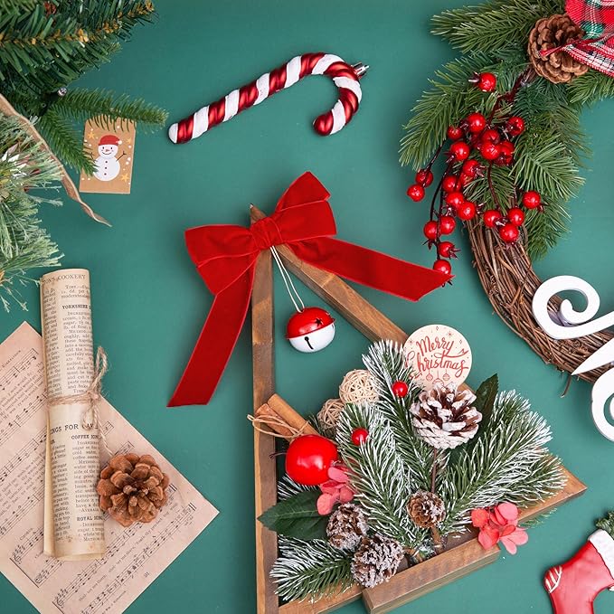 Vintage Red Velvet Ribbon, 1 Inch X 25Yd