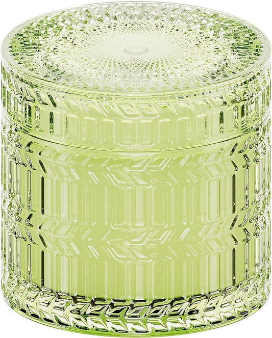 Sage Citrus Scented Candles, Crackling Wood Wick Soy Candle, 7.4 oz Natural Candles Non Toxic, 55 Hours Clean Burn | Aromatherapy Candle | Gift-Ready for Hosts & Gatherings