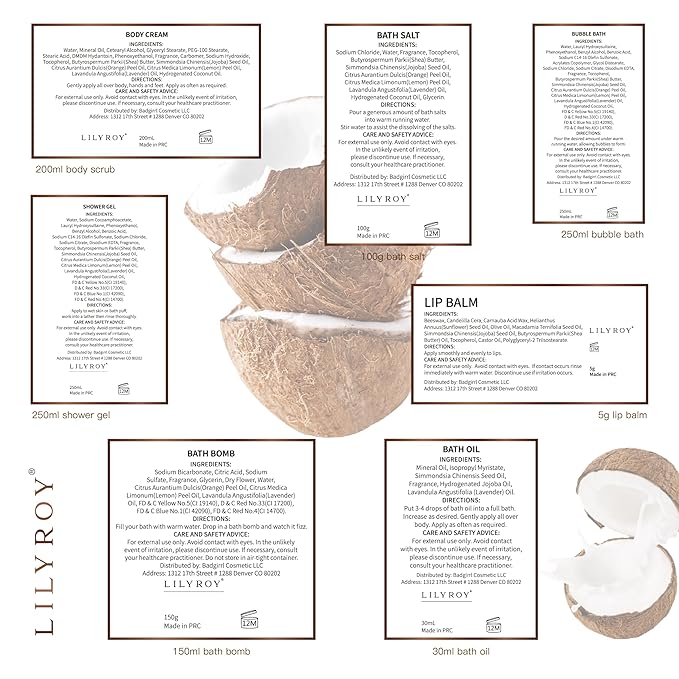 Christmas Gifts for Women and Men - 8-Piece Luxury Bath & Body Gift Set for Women Self Care Kit Spa Gift Baskets | Perfect Mothers Day Gifts for Mom, Birthday Gifts, All Occasion Holiday Present