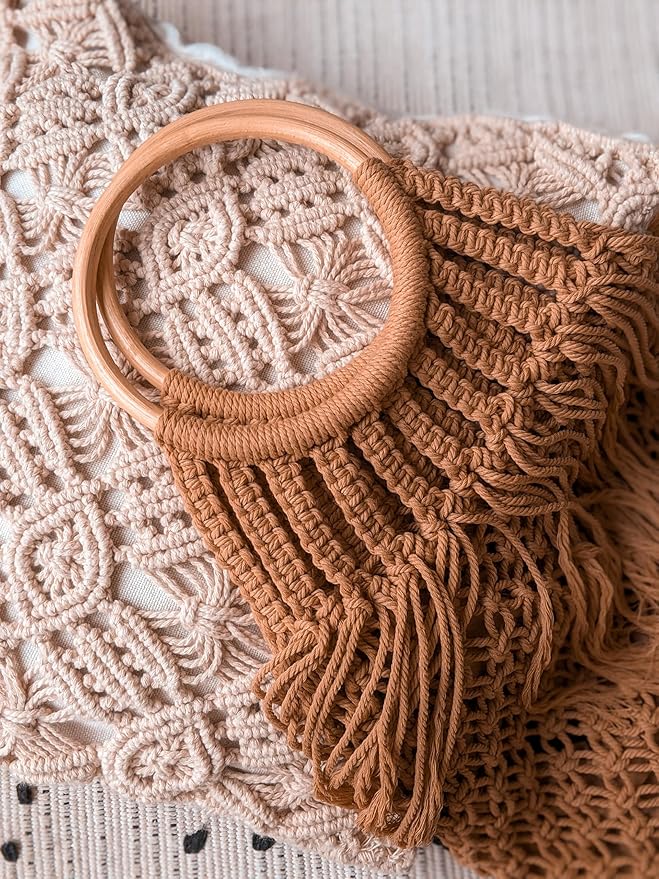 Natural Cotton Macrame Rope - 2mm x 220Yards (656Feet), 2 Strands Twisted Macrame Cotton Cord for Wall Hanging, Plant Hangers, Crafts, Gift Wrapping and Wedding Decorations, Light Purple