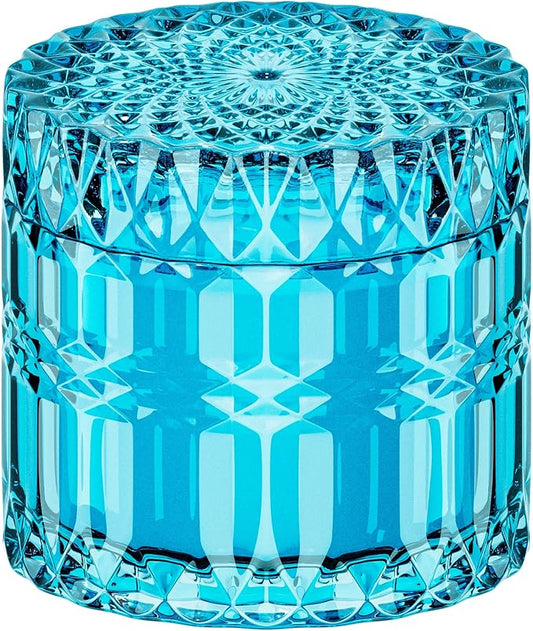 Hidden Label Coconut Lime Verbena Scented Soy Candles, Crackling Wood Wick, Muse Collection 7.4oz Glass Jar Decorative Candles, Gifts for Women