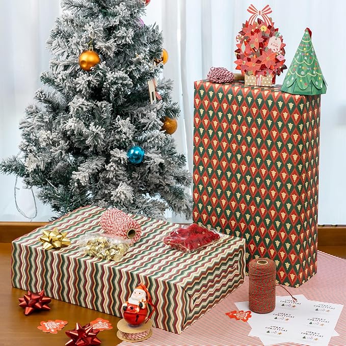 UnicoPak 12 Pack XLarge White Gift Boxes with Lids for Presents, 4-inch Deep Robe Boxes, 17x11x4 Inches