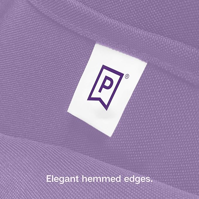 Gee Di Moda Rectangle Tablecloth - 70 x 120 Inch Lavender Table Cloth for 6 or 8 Foot Rectangle Table - Heavy Duty Washable Fabric - for Buffet Table, Holiday Party, Dinner, Wedding & Baby Shower